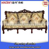 wholesale custom made solid wood furniture antique wooden carved sofa