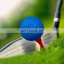 Custom Logo Golf Practice Balls 42mm White/Green Golf Balls Solid Golf Balls thumbnail-5