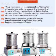 3+1 Units Commercial Herbal Tea Brewer and Sachet Packing Machine, Multi-function Botanical Liquid Extractor for Herbal Hospitals thumbnail-4