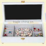 Searuns Christmas Empty Wooden Jewelry Gift Box