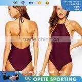 (OEM ODM FACTORY)Wholesale High Quality Cheap Pretty Sexy One Piece Monokini Swimsuits For Women thumbnail-1