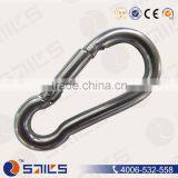 Stainless Steel Carabiner Spring Snap Hook Clip thumbnail-1