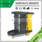 one bag hand trolley cart for hotel cleaning