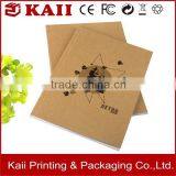 reliable supplier of kraft paper blank notebook in China