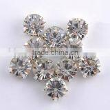 Sedex Audited Factory 2 Pillar Metal Sew-on Rhinestone Beads With Catcher thumbnail-3