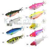 Kmucutie CS002 Soft VIBE Lure Made of TPR Fishing Bait/manufacture Made Lures