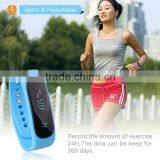 2015 Newest & Hot Selling Bracelet Smart Band E02 Compatible With Ios 0.84 Inch OLED Fitness Wristband thumbnail-2