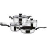 7 Pcs S/S Non-stick Kitchen Utensil Cookware Set With Silicone Handle thumbnail-1