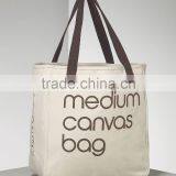 Printed Canvas Tote With Adjustable Shoulder Strap thumbnail-1