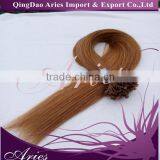 22"U/NAIL Fusion Kertain Tip Straight Remy Human Hair Extensions Multiple Colors thumbnail-4