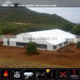 Durable Temporary building curved tent for event