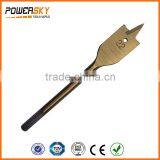 HCS Titanium Coated Flat Drill Bit for Wood Drilling