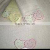 21S Yarn-dyed Velour Bath Towel for Baby