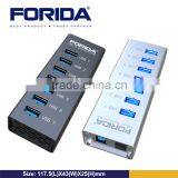 NEW Alumnium USB3.0 7ports Hubs thumbnail-1