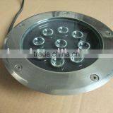 Summit 9*1W Single Color LED Underground Light
