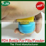 2013 new daily pill containers/fashion baby powder container/pressure proof keychain pill containers