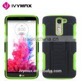 IVYMAX For LG Tribute 5 K7 Apple Green Shockproof Armor Belt Clip Holster Hard Cover Case New