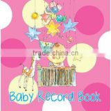 BABY RECORD BOOKS IN PINK COLOR