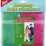 11023 Emergency Disposable Rain Ponchos thumbnail-1