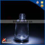 Rectangular Clear Nail Polish Glass Bottle With Black Lid thumbnail-6