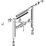 140cm* 150cm Aluminium Retractable Insect Screen Window Roller-- MZL-1 thumbnail-3