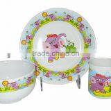 Ceramic Modern Simple Style Selections Porcelain Kids Dinnerware Set Manufacturers