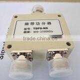 800~2500MHz N-Female RF Power Splitter 4 Way Power Splitter