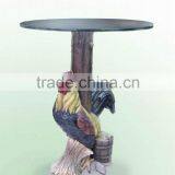Polystone Rooster, Polystone Cock Stand, Polystone Chanticleer Table thumbnail-1