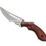 Wooden Handle Tactical Knife