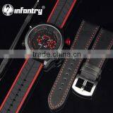 Infantry Fashion Leather Strap Military Led Display Watch thumbnail-6