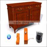 Alloy Smart Cabinet Mortise Door Lock Cylinder With Bluetooth Electronic Key thumbnail-6