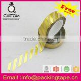Professional Printing Gold Stamping Washi Tape thumbnail-2