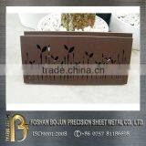 2016 Sheet Metal Fabrication Customized Casting Iron Flower Racks Manufacture thumbnail-2