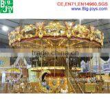 Deluxe Attractive Rides Double Deck Carousel for Sale thumbnail-4