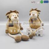 High Quality Grey Lovely Plush Monkey Toys for Birthday Gifts thumbnail-1