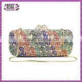 Nice Color Elegant Bridal Wedding Bag Rhinestone Evening Clutch Ladies Handbag Purse (8740A-B) thumbnail-1