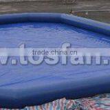 Giant Inflatable Water Pool for Water Games 18mL x 12mW x 0.65mH A8026