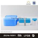 Polyester Stylish Cooler Bag With Bento Set for Office thumbnail-1