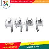 CHROME DOOR HANDLE BOWL FOR MITSUBISHI TRITON L200 TRITON/L200 2015 PICK UP PICKUP thumbnail-1