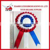 Wholesale Trade Show Use Award Satin Ribbons Rosettes thumbnail-1