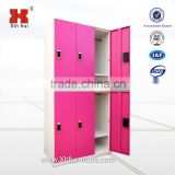 Best New design beautiful 6 door RFID Lock lockers