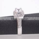 Trendy 925 Silver Zircon Pave Setting Ring for Women thumbnail-3