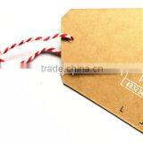 Custom Printing Brown Kraft Paper Garment Tag thumbnail-5
