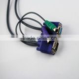 1.2m VGA cable male to female for computer VGA power cable with audio