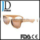 Travel Natural Burned Logo Wood Sunglasses Handmade Hinge Wood Sunglasses thumbnail-3