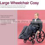 Topmedi Waterproof Lining Large Wheelchair Cosy Cozy/Leg Cover Long Zipper Cashmere Sleeves Lightweight Handicap Wheelchair Kosy