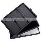 Chinese Factories Wholesale Custom Luxury Leather Necklace Box, Black Beautiful Display Box