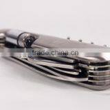 Multifunction Stainless Steel Folding Pocket Knife With Led Light thumbnail-6
