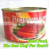 Ready to Eat Canned Stewed Pork Sliced Good Taste Food