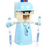 Kids Automatic Toothpaste Dispenser Toothbrush Holder Tumbler Set thumbnail-3